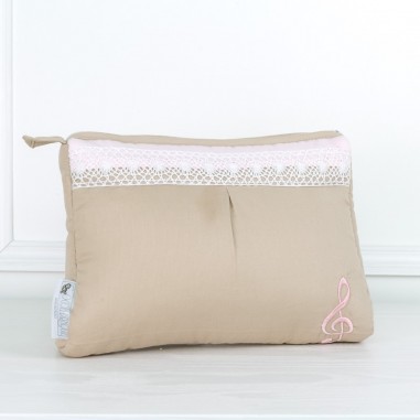 Bolsa de Higiene Pessoal - Rosa Pó - Coleção Ma Danseuse Etoile