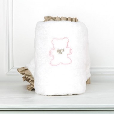 Geburtsdecke - Teddy Biscuit