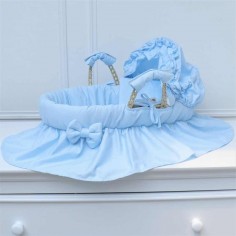 Culla per bambole - Azzurro cielo