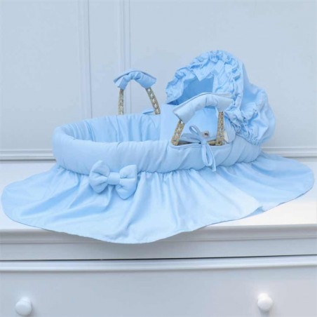 Puppenwiege – Himmelblau