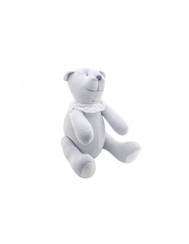TEDDY DECORATIF GRIS PERLE