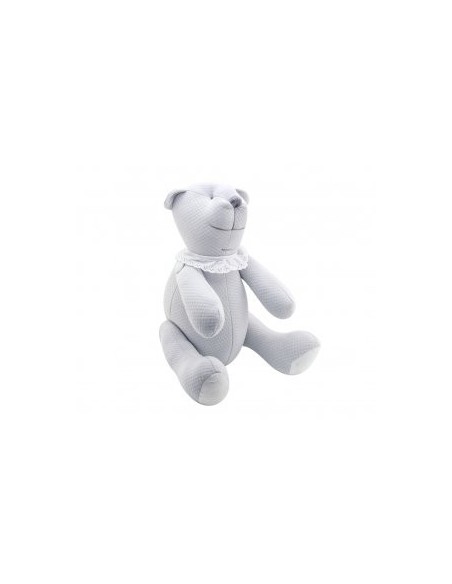 TEDDY DECORATIF GRIS PERLE