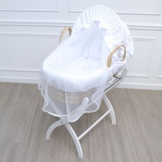 Stubenwagen aus reinweißer Palme – Cocoon d'Amour 2