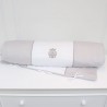Steppdecke – Kollektion Arabesque Taupe Stripes
