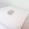 Trapunta - Collezione Arabesque Tortora Righe