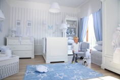 Lazo decorativo - Rayas azur 2