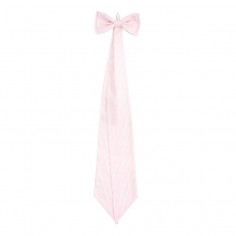 Laço decorativo - Listrado rosa