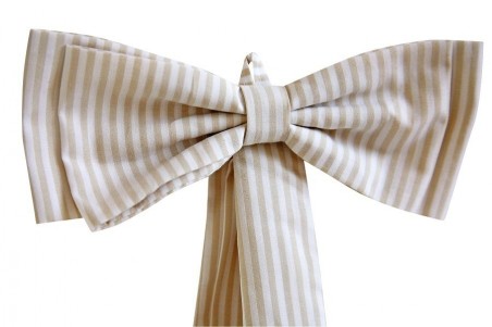 Laço decorativo - Areia listrada