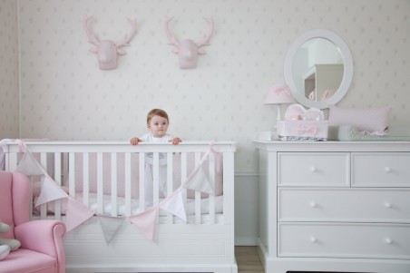 Decoración de pared - Alce rosa