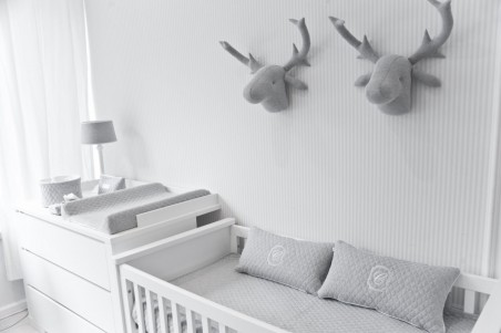 Decorazione murale - Alce grigio