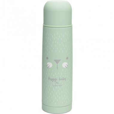 Garrafa isolada - Gato verde