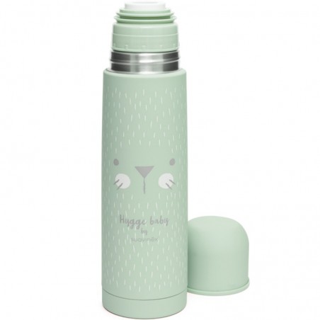 Bouteille isotherme - Chat vert