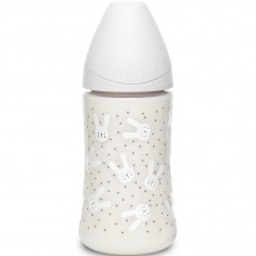 Mamadeira - Hygge Baby - Coelho branco cinza - 270mL