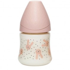 Glasbiberon - Hygge Baby - Lapin Rose - 120 ml