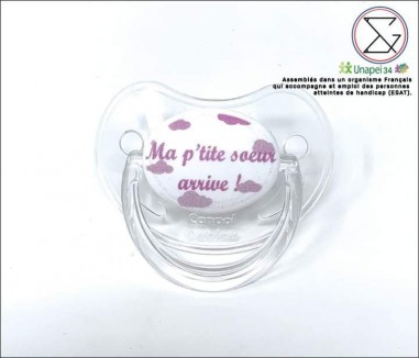 Ciuccio - annuncio - La mia sorellina sta arrivando