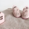Pantuflas de bebé - Conejo rosa