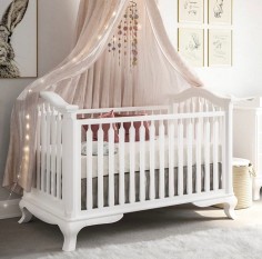 Letto classico Cleopatra con cuscino imbottito - Consegna inclusa