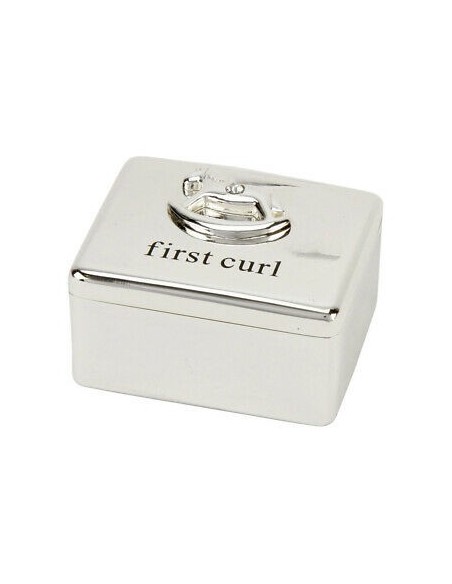 Box Prima ciocca di capelli del bambino reale