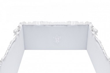 Tour de lit - Collection Pure gris