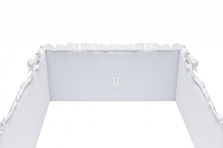 Tour de lit - Collection Pure gris