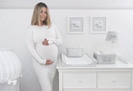 Wickelauflage – Kollektion Pure Grey
