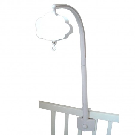 Anjo coelho azul móvel musical