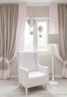 Sospensione - Mongolfiera beige e rosa