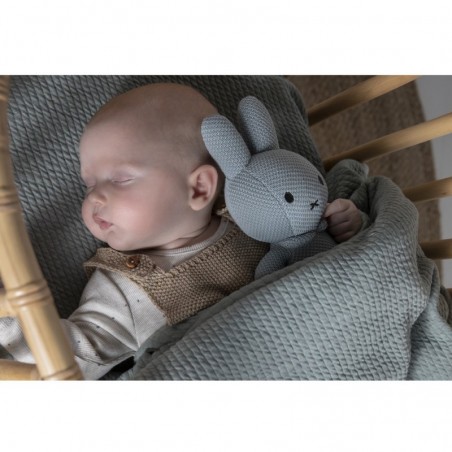 Peluche - Lapin vert amande 20 cm