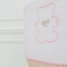 Details der Teddy-Stickerei