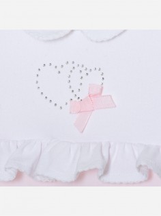 Pijama - Corazón - blanco y... 2