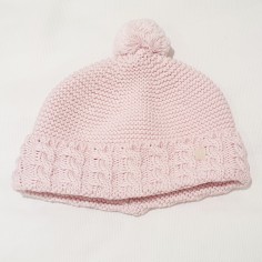 Mütze - Pompon rosa