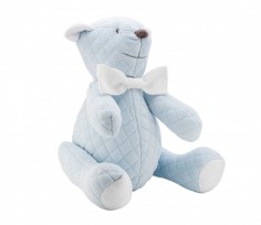 Deko-Teddy - blau