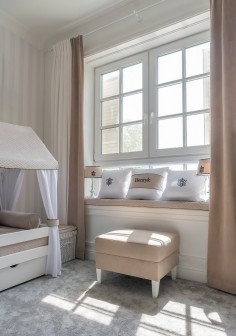 Fußstütze mit Box – Beige 2