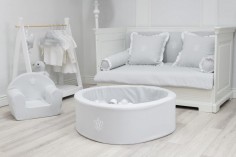 Piscina de bolas - gris 2