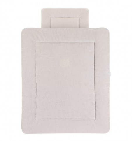 Bettdecke mit Kissen – Beige – Kollektion – Golden Sable