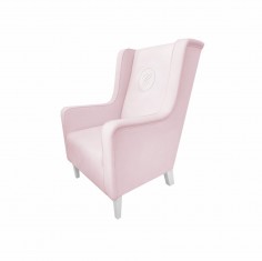 Edler moderner Sessel – Rosa