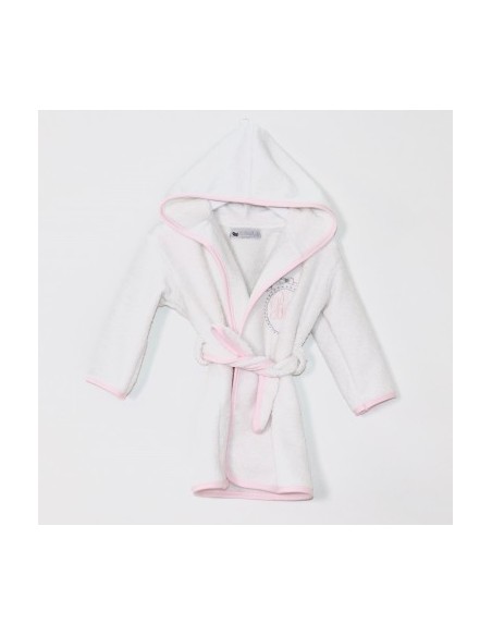 Peignoir & gant  - Médaillon Couture