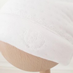 Gorro - quilted white 2