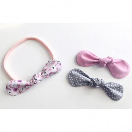 Stirnband mit mehreren Knoten – Baby