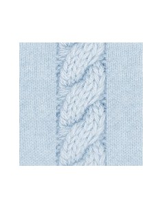 Coperta in lana celeste 2