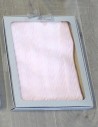 Coperta in lana rosa cipria