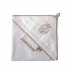 CAPA DE BAÑO Y SU GUANTE...