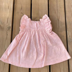 Rosa-goldenes Kleid –...