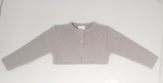 Gilet cardigan grigio per...