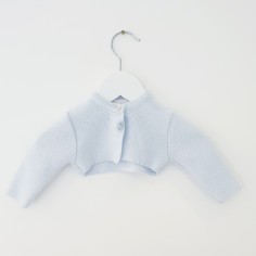 Cardigan per bebè azzurro...