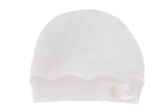 Gorro - medalhão branco