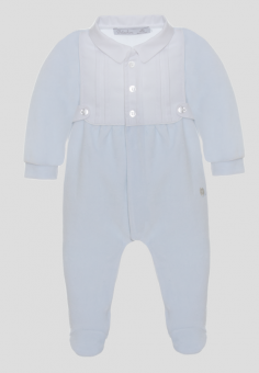 Pijama de terciopelo - azul...