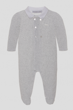 Pijama de terciopelo - Gris