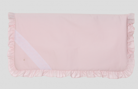 Geburtsdecke - Baby - rosa