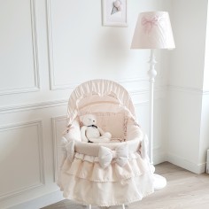 Culla con doppia gonna -...